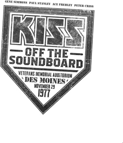 Live Album: Kiss Off the Soundboard in des Moines