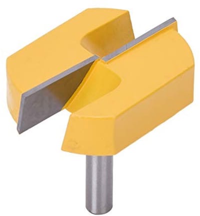By shayne - YG6 Legering Router Bit - Routerpunt 8mm - Hoge slijtvastheid - 8x57mm - Bodemreiniging - Geschikt voor houtbewerking - Kleur: zilver