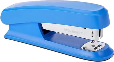 Desktop Nietmachine - Kantoor Nietapparaat - Papier Verzamelen - Vastloopvrije Prestaties - 20 Vel Capaciteit - Blauw