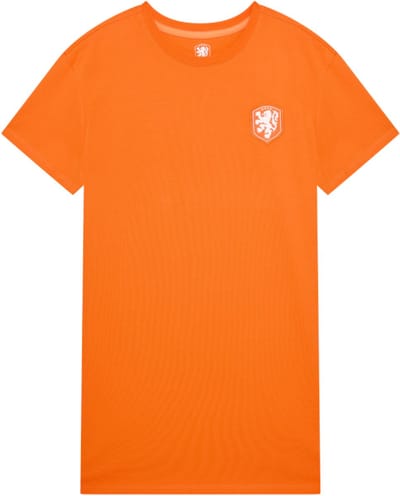 Nederlands Elftal T-Shirtjurk Dames - Maat M - Oranje - Jurk - KNVB - Voetbal - Officiële Merchandise - Fankleding