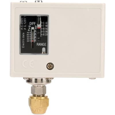 Interrupteur de contrôle de pression électronique 24 V ~ 380 V Contrôleur de pression de compresseur de pompe à air et à eau