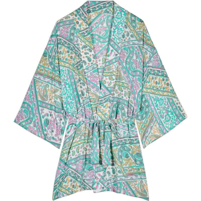 BA&SH Kimono False Vert Maat: S | Lichte Jassen Outlet | Dames | Blauw