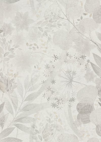 Erismann Vinylbehang 10506-31 - Floralie - Botanisch Wit - 53cm x 10.05m
