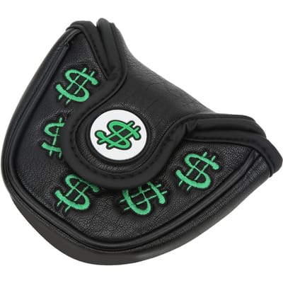 Golf Putter Hoes PU Leer Waterdicht Zonnescherm Putter Hoes Golfclub Beschermer met black