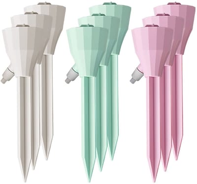Dailygoods- Plantensproeier Automatisch - 9 Stuks - Regelkleppen - Langzame Afgifte - Voor Binnen/Buitenplanten - ABS Materiaal - Bewateringssysteem