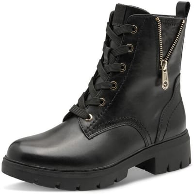 Tamaris Comfort Essentials Dames Laarzen - Zwart/Goud