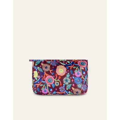 Oilily Colle Cosmetic Bag- maatOne size Tawny Port