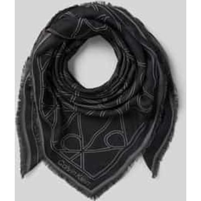 Sciarpa Calvin Klein Emblem Aop Contrast Lw Square Sc - Fashion Wear - Vrouwen