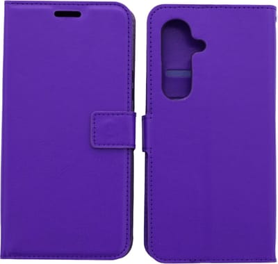 Bookcase Paars Geschikt voor Samsung Galaxy S23 - portemonnee hoesje - ZT Accessoires