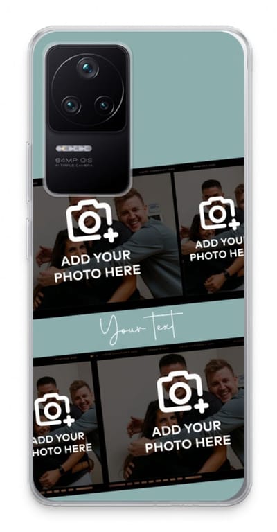 Gepersonaliseerd - Case Company® - Hoesje geschikt voor Xiaomi Poco F4 hoesje - Filmrol N°2 - Soft Cover Telefoonhoesje - Bescherming aan alle Kanten en Schermrand