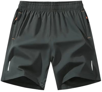 Bovista Tennisbroek Heren - Tennisshort - Tenniskleding - Padelbroek - Padel - Gym - Short - 2Pc - Grijs + Marineblauw - Maat S