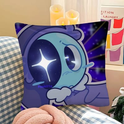 1 stuks D-Dandys W-World Goob Bassie Astro Kussensloop Mode Vierkante Kussensloop Slaapkamer Bank Kamer Ins Decoratie Vrije Tijd 50x50cm