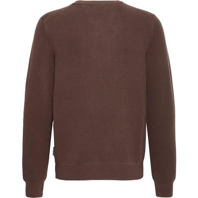 Gebreide pullover met ronde hals, model 'THEO'