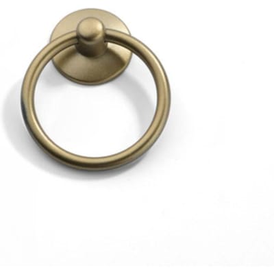 1 stuks Vintage Ronde Ring Meubel Deur Trekhandvat Legering Kast Dressoir Lade Knop Handvat Kast Voor Sieradendoos Deur Ring goud