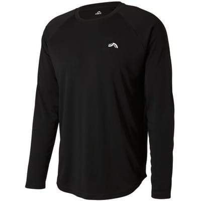 CRIVIT Heren sportshirt (Zwart, S)