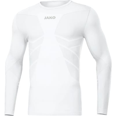 Jako Comfort 2.0 Longsleeve Heren - Wit | Maat: XXL