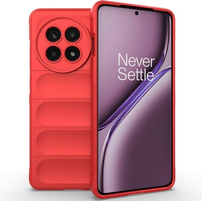 Coverup Hoesje - Geschikt voor OnePlus 13R Hoesje - Coverup Hands-On Rugged Back Cover - Rood