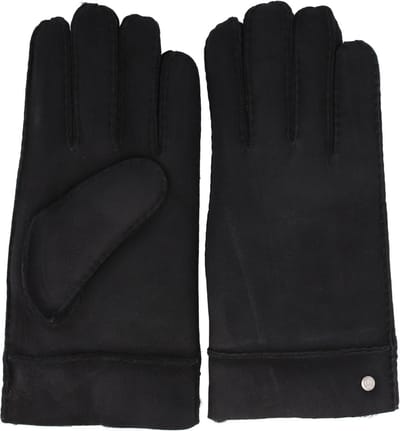 Roeckl Handschoenen Lammy heren 8.5 - zwart Leer - zwart