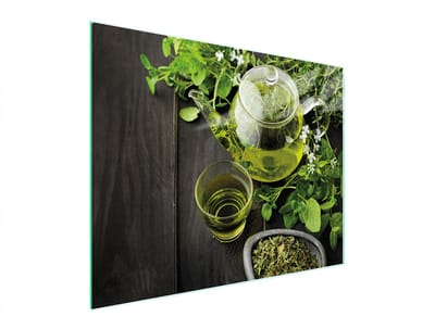 TMK ArtDeko Serie - Glazen Snijplank - 52x40 cm - Beschermplaat - UV Bedrukt