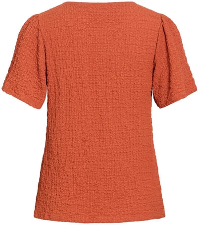 VILA - VILINDAU O-NECK S/S TOP/RC - Dames - Blouses