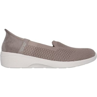 Skechers Arya Sweet Voice dames ballerina beige - Maat 37 - Extra comfort - Memory Foam