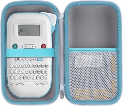 Duurzame en Schokbestendige Beschermhoes voor Draagbare Labelmaker PT-N10 met Extra Bescherming en Stijl