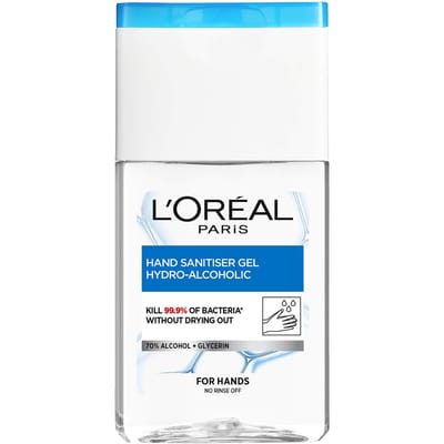 L'Oréal Paris Antibacterial 70% Alcohol Hand Sanitiser Gel 125ml