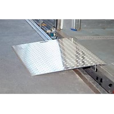 Aluminium laadbrug, 750 x 1250 mm, draagvermogen 1200 kg