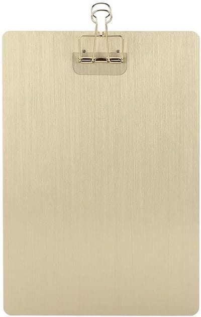 Dailygoods- Klemborden A4 - Ophangbaar - IJzer - Draagbaar - Robuust
