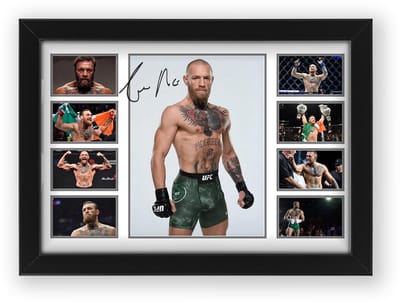 Dailygoods- Poster Gesigneerd Conor McGregor - Limited Edition Handtekening - Collectible Memorabilia - A4 (30 x 21 cm) - Niet Ingelijst - Fan Gift - Kunstdruk