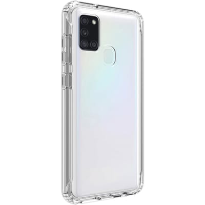Comfycase  Samsung Galaxy A21s Shockproof 360 Case Transparant