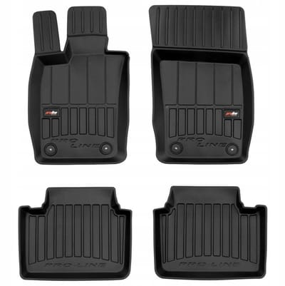 FROGUM – 3D Rubber Vloermatten voor PORSCHE Panamera 971 (2016-) – Set van 4 – TPE – Hoge rand 6 cm