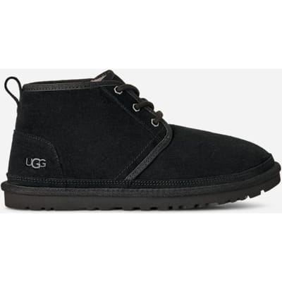 UGG® Neumel voor heren | Gemakkelijke veterschoenen op UGG®.com/eu/nl/nl in Black, Maat 40, Suede