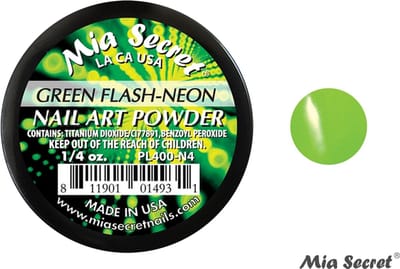 Flash-Neon Acrylpoeder Green