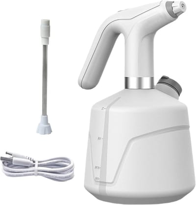 Elektrische plantenspuit - Automatische sproeier - Planten verzorgen - Continue spuitfunctie - 2 Liter reservoir - Wit