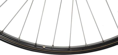 CORDO Voorwiel 28" 1/2 22-635 RVS Spaak Zwart