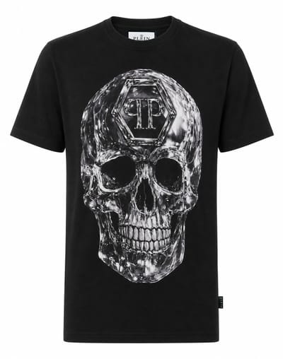 T-Shirt Met Ronde Hals En Korte Mouwen Skull