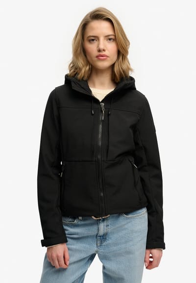 Superdry Hooded Classic Trekker Jas Dames - Maat 12