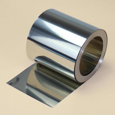 Roestvrijstaal Plaat - Metaal Folie - Hobby en Werk - Op Maat Gesneden - 0.6x20x300000 mm - Zilver