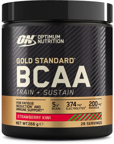 Optimum Nutrition Gold Standard BCAA Train + Sustain (266g) Strawberry Kiwi - Aminozuren - BCAA