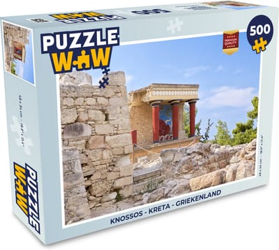 Puzzel Knossos - Kreta - Griekenland - Legpuzzel - Puzzel 500 stukjes
