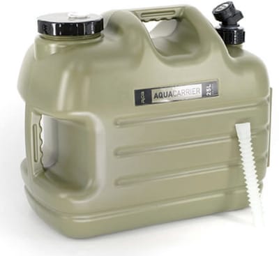 RCG Aqua Carrier 25 Liter Watertank Jerrycan Olijfgroen met Kraantje