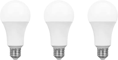 Spectrum LED Lamp A60 E27 - 18W - 230V - 1800 Lumen - 4000K Neutraal Wit - Ø60mm - Voor Plafondlamp, Tafellamp of Vloerlamp - 3 stuks