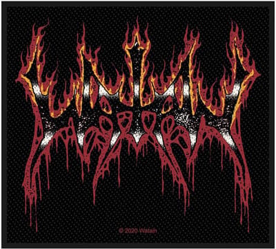 Watain - Flaming Logo Patch - Multicolours