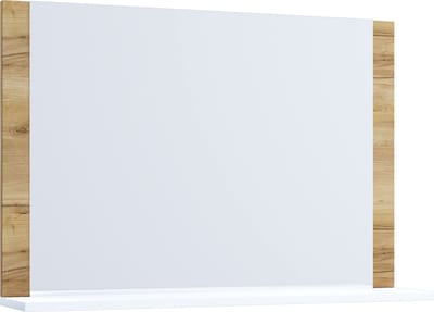 VCM Badkamerspiegel Wandspiegel Hangspiegel Badkamerspiegel Badkamerplankje Lendas 80 x 55 Badkamerspiegel Wandspiegel Hangspiegel Badkamerspiegel Badkamerplankje Lendas 80 x 55