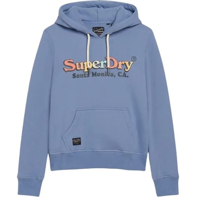 Superdry - Rainbow hoodie met logoprint - Dames - Hoodies