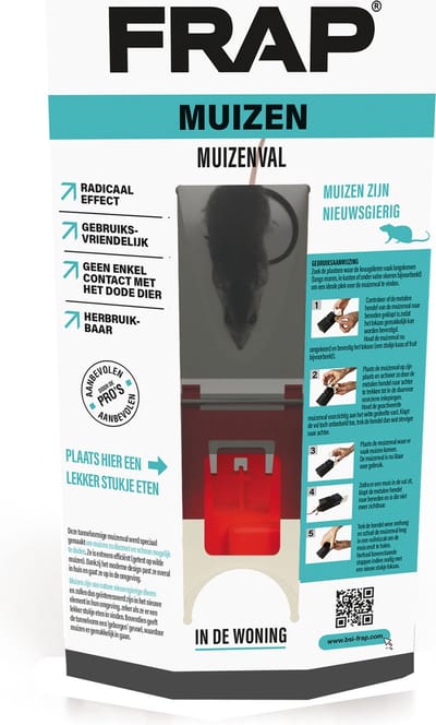 FRAP VEILIGE MUIZENVAL - muizen - alle ruimtes - 1 Stuk