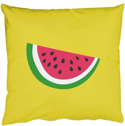 Sierkussens - Kussentjes Woonkamer - 50x50 cm - Fruit - Watermeloen - Geel