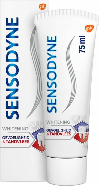 Sensodyne - Tandpasta - Gevoeligheid & Tandvlees - Whitening - 75ml