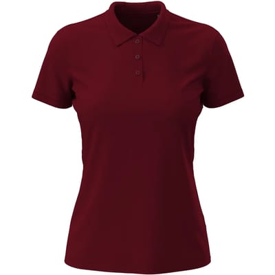Stedman Lux Polo Women S9160 - Bordeaux - XS